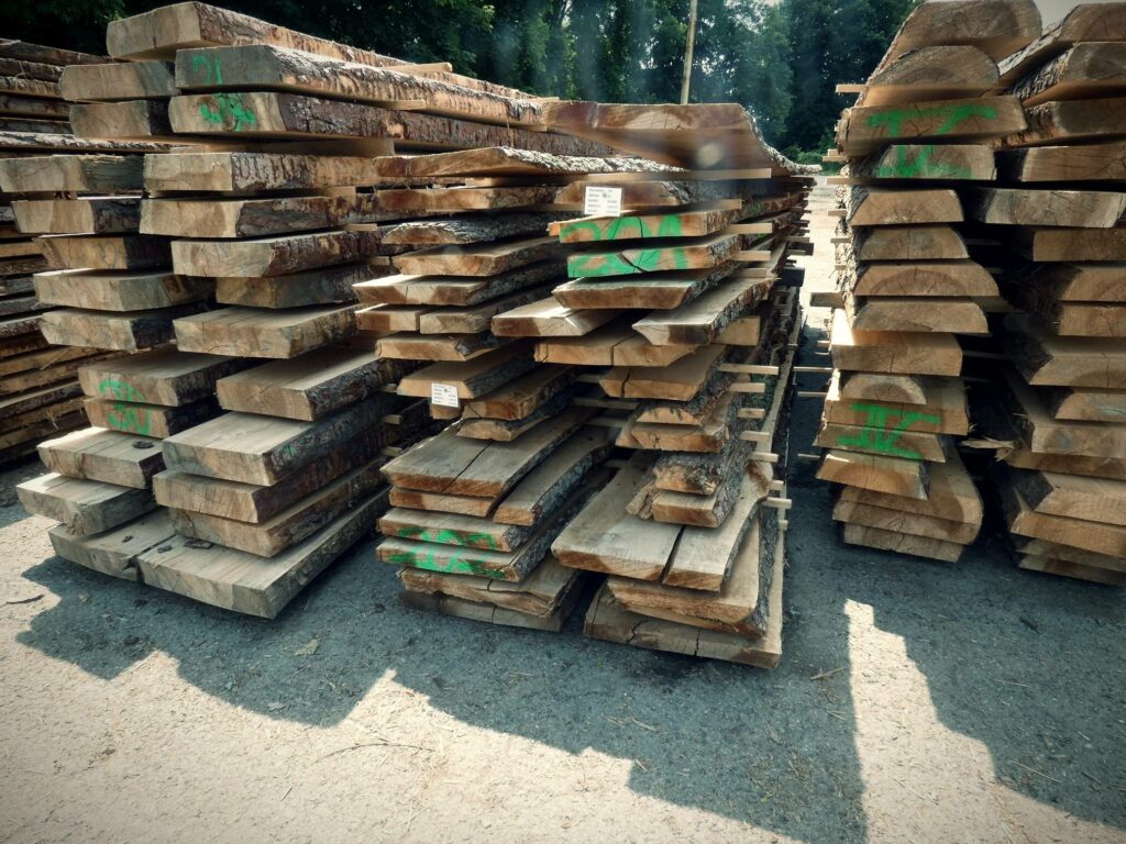 Dřevařská výroba.