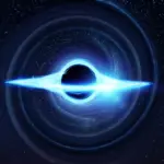black hole event horizon accretion disk dramatic space