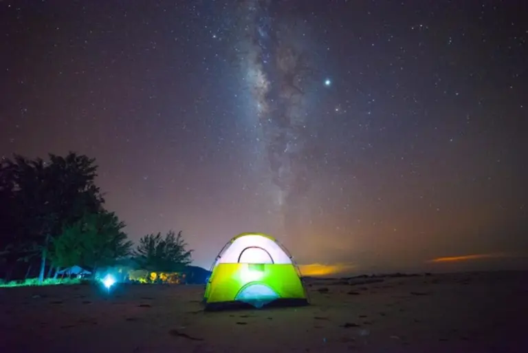 massive star cluster Milky Way night sky