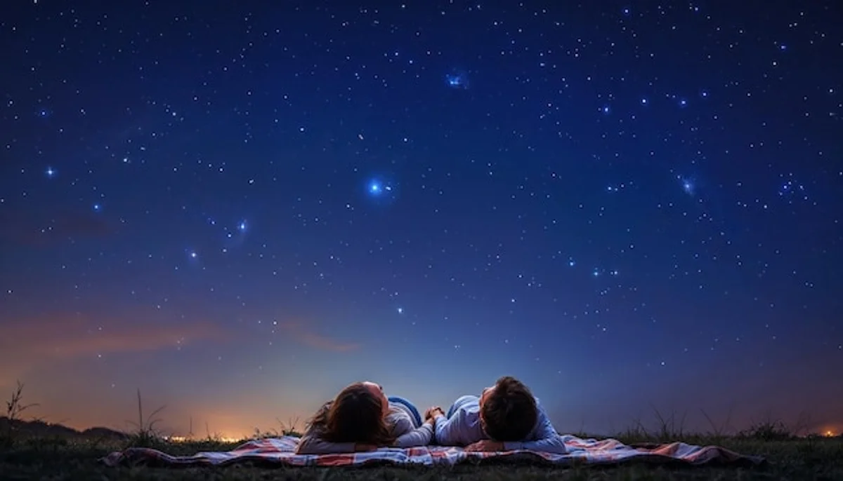 stargazing people night sky inspiration