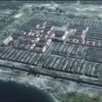 lidar roman camp europe aerial photo