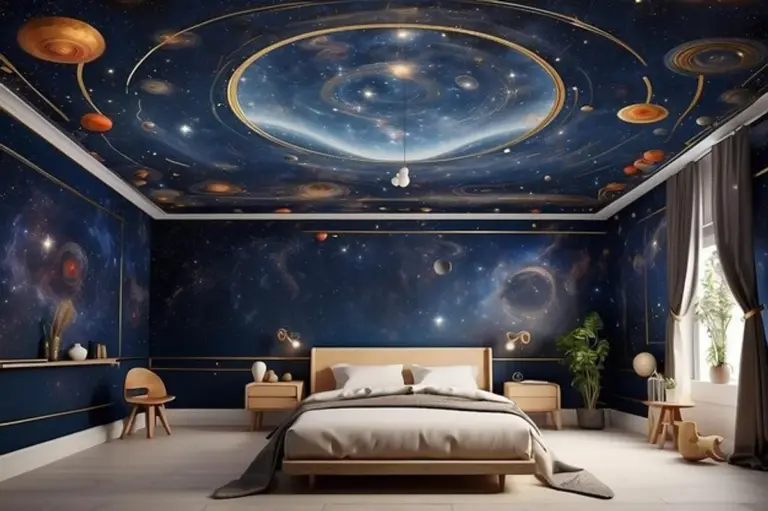 creative diy star map at home night sky drawing
