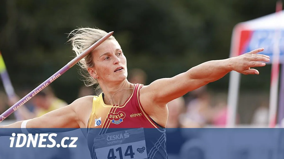 barbora špotáková oštěp vrh rekord atletika česká radost