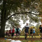 autumn marathon czech republic city park fitness motivation