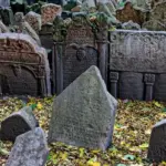 czech rural cemetery dusk tradition