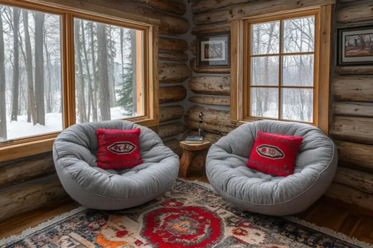 warm cozy bedroom winter Czech