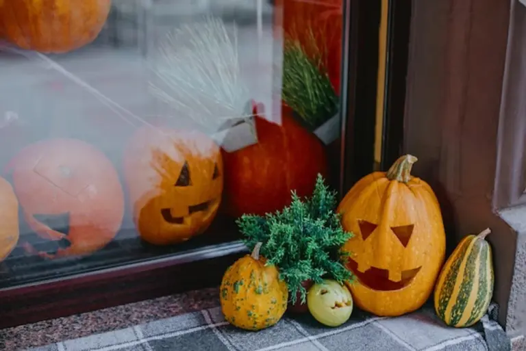 unique european halloween party decoration