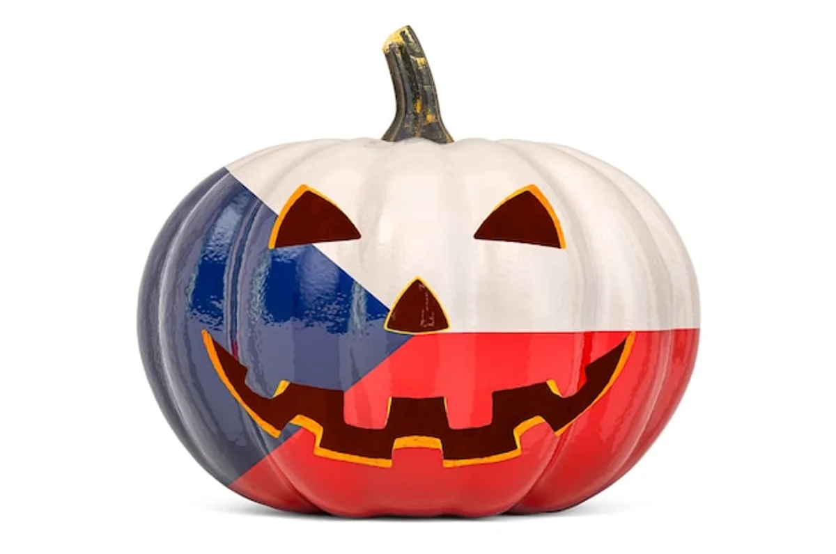 children trick or treating in czech republic