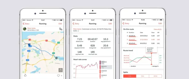 modern sports tracking app outdoor Czech active group