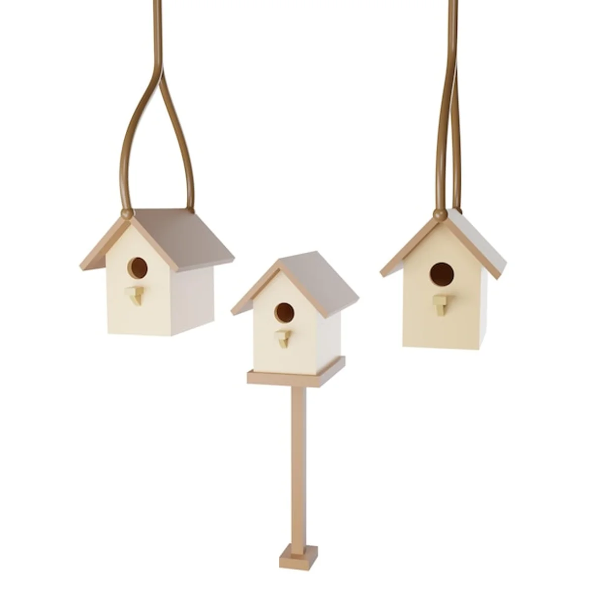 bird feeder in autumn czech garden