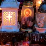 European Soul Holiday psychology tradition family cemetery candle