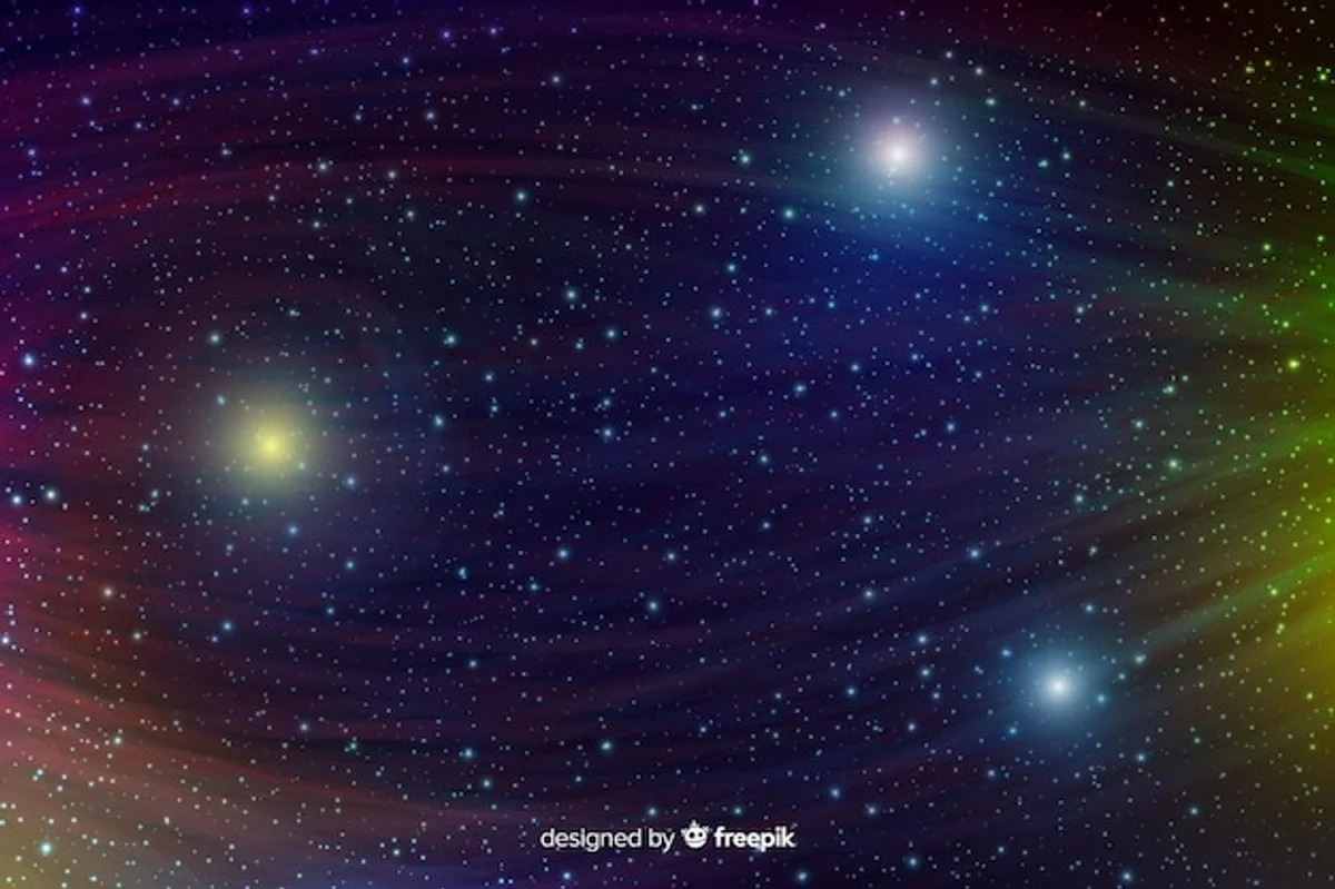 person using stargazing app under night sky