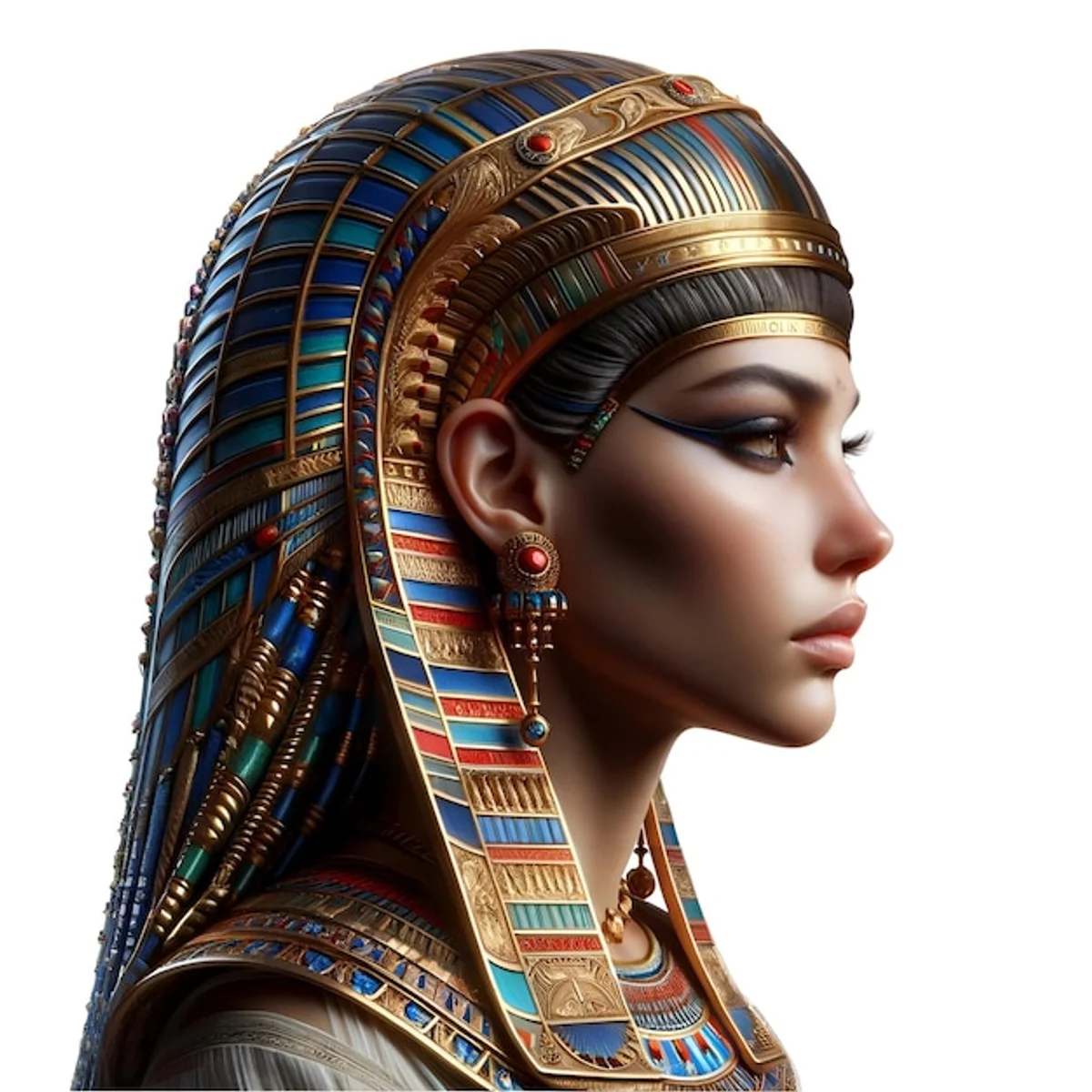 cleopatra ancient egypt realistic portrait