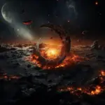 dark matter universe illustration mystery