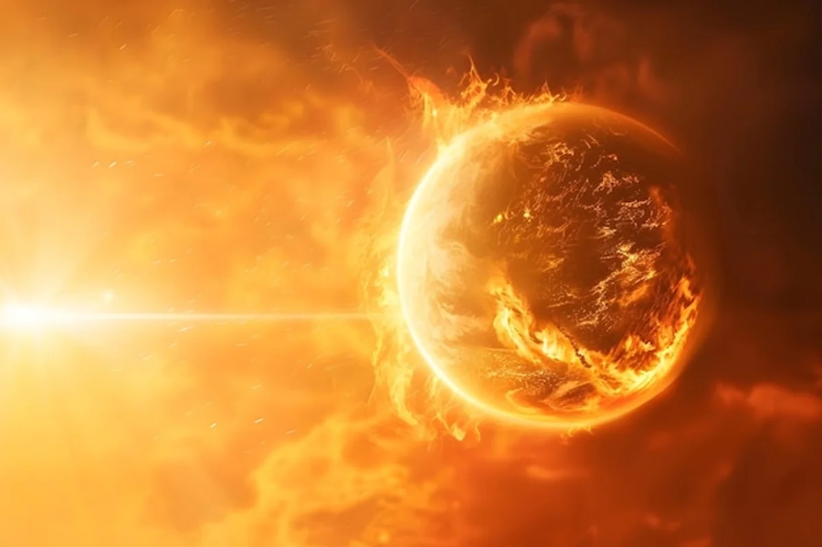 solar eruption earth impact real photo hd