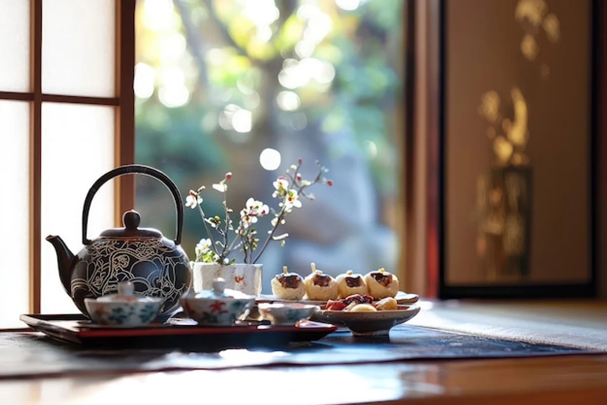 asian autumn rituals at home cozy tea japanese interior