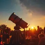 smart telescope night sky backyard