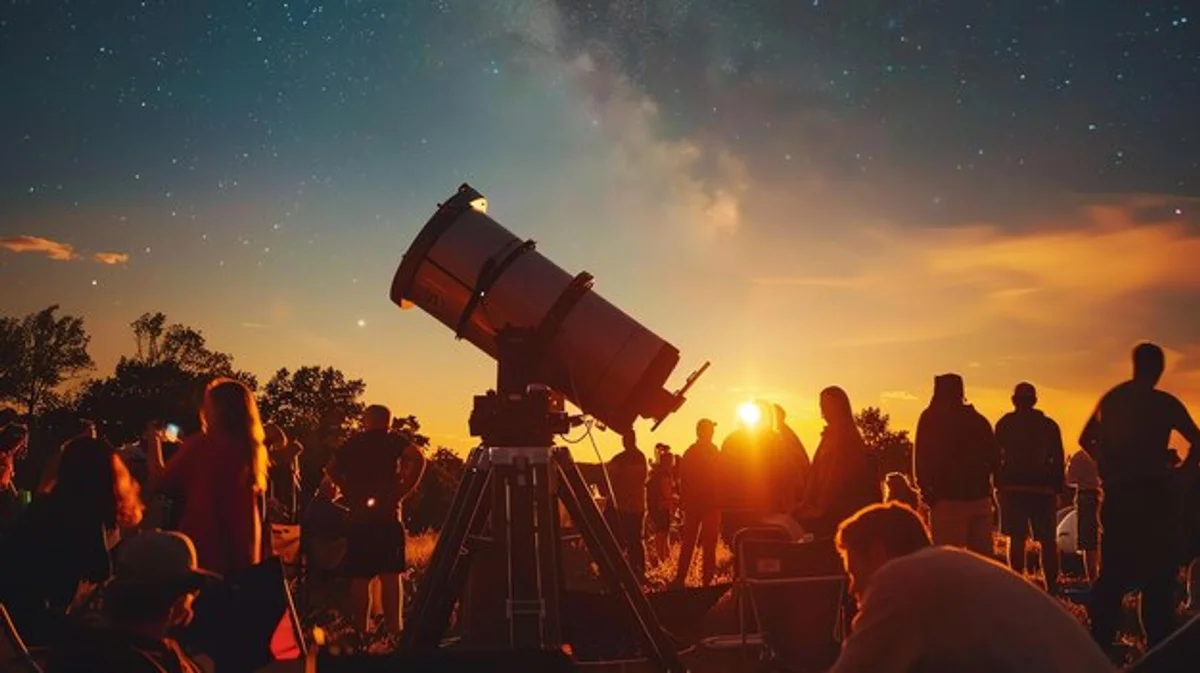 smart telescope night sky backyard