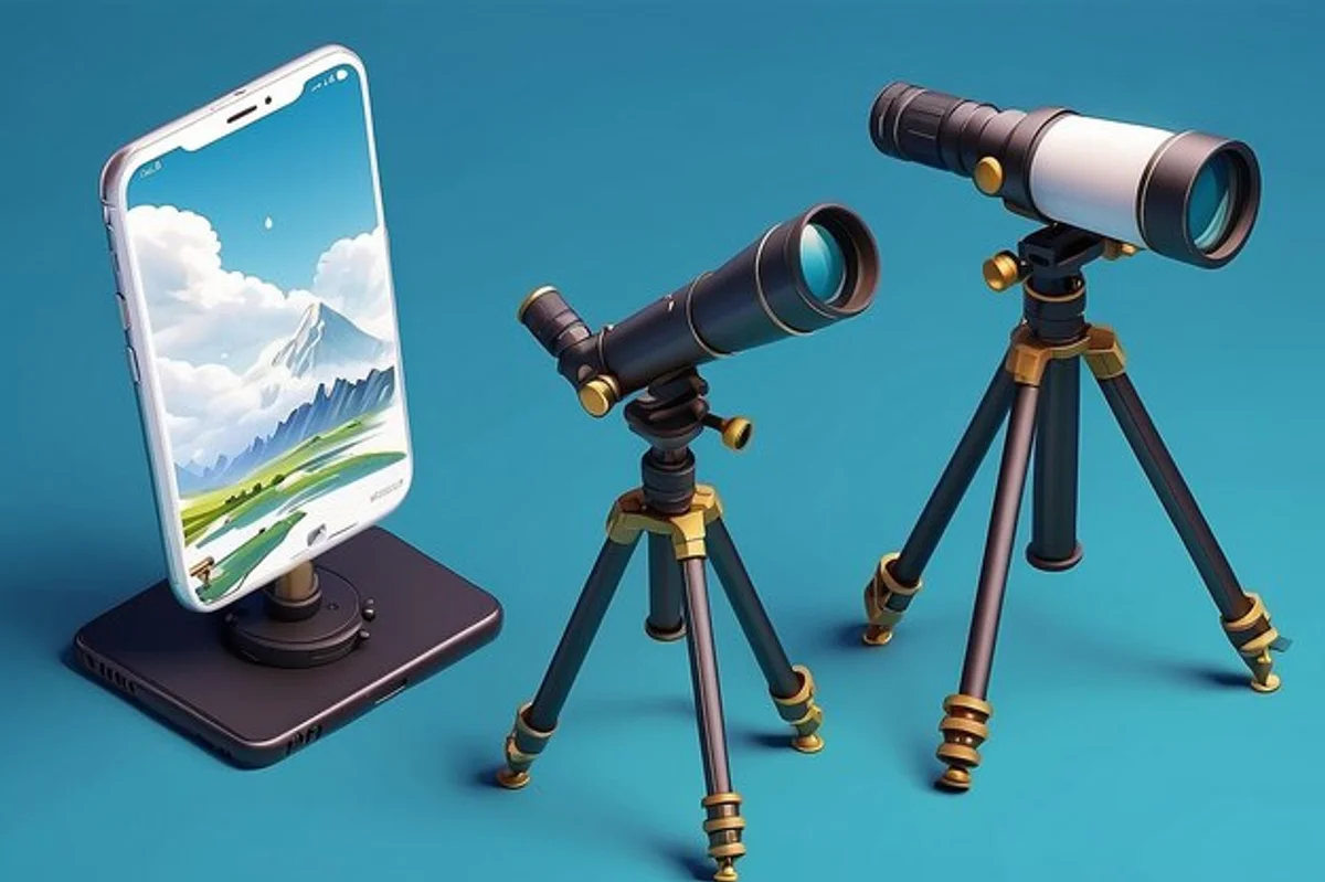 home astronomy technology backyard telescope smartphone