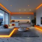 AI smart home organization modern apartment