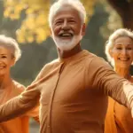 longevity happy old people outdoor active