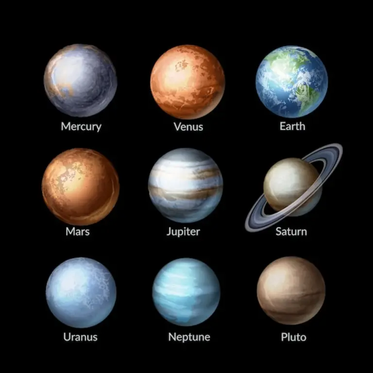 planets of the solar system in realistic detail