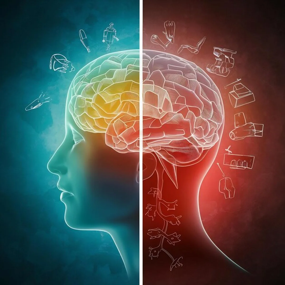 digital amnesia smartphone concept