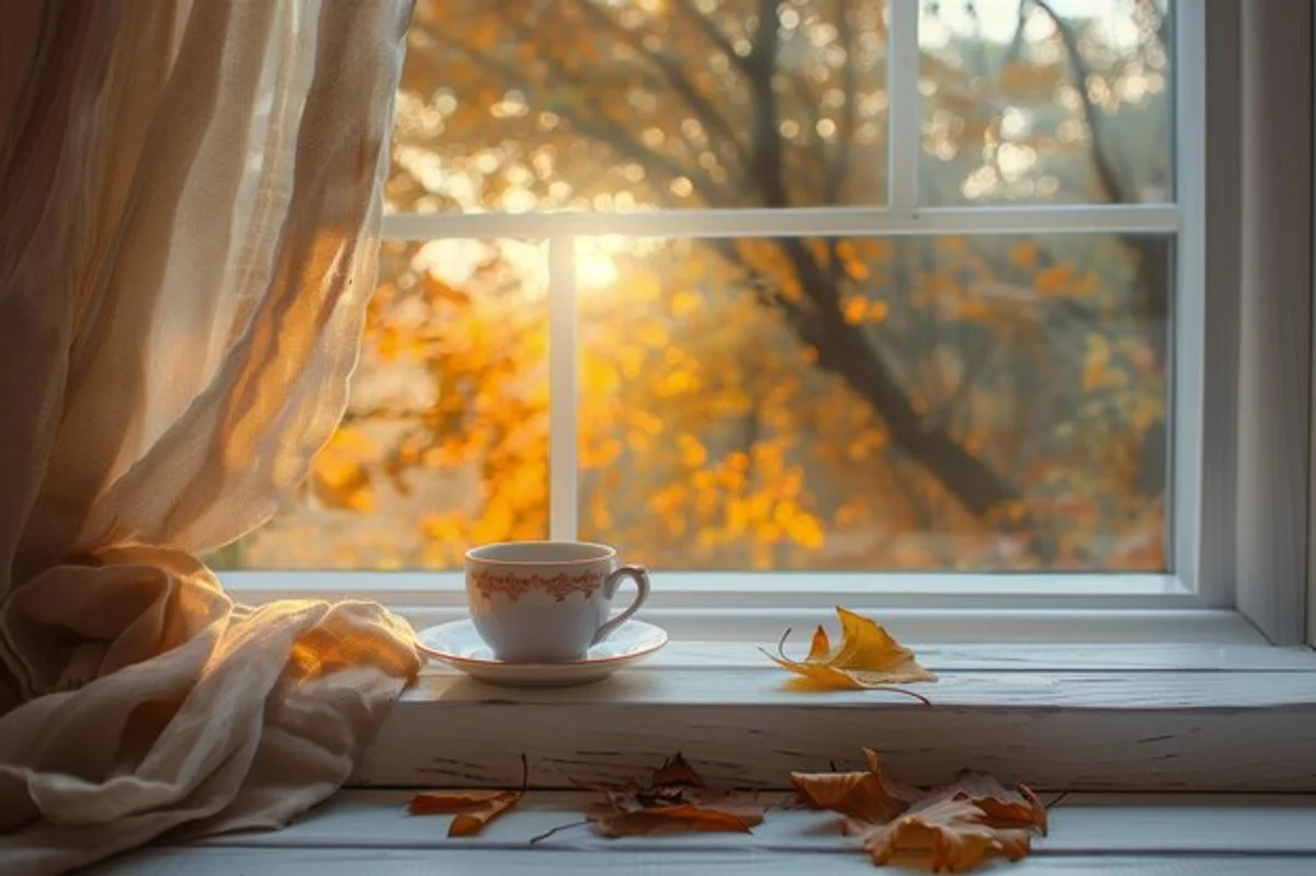 morning light therapy window cozy november prague