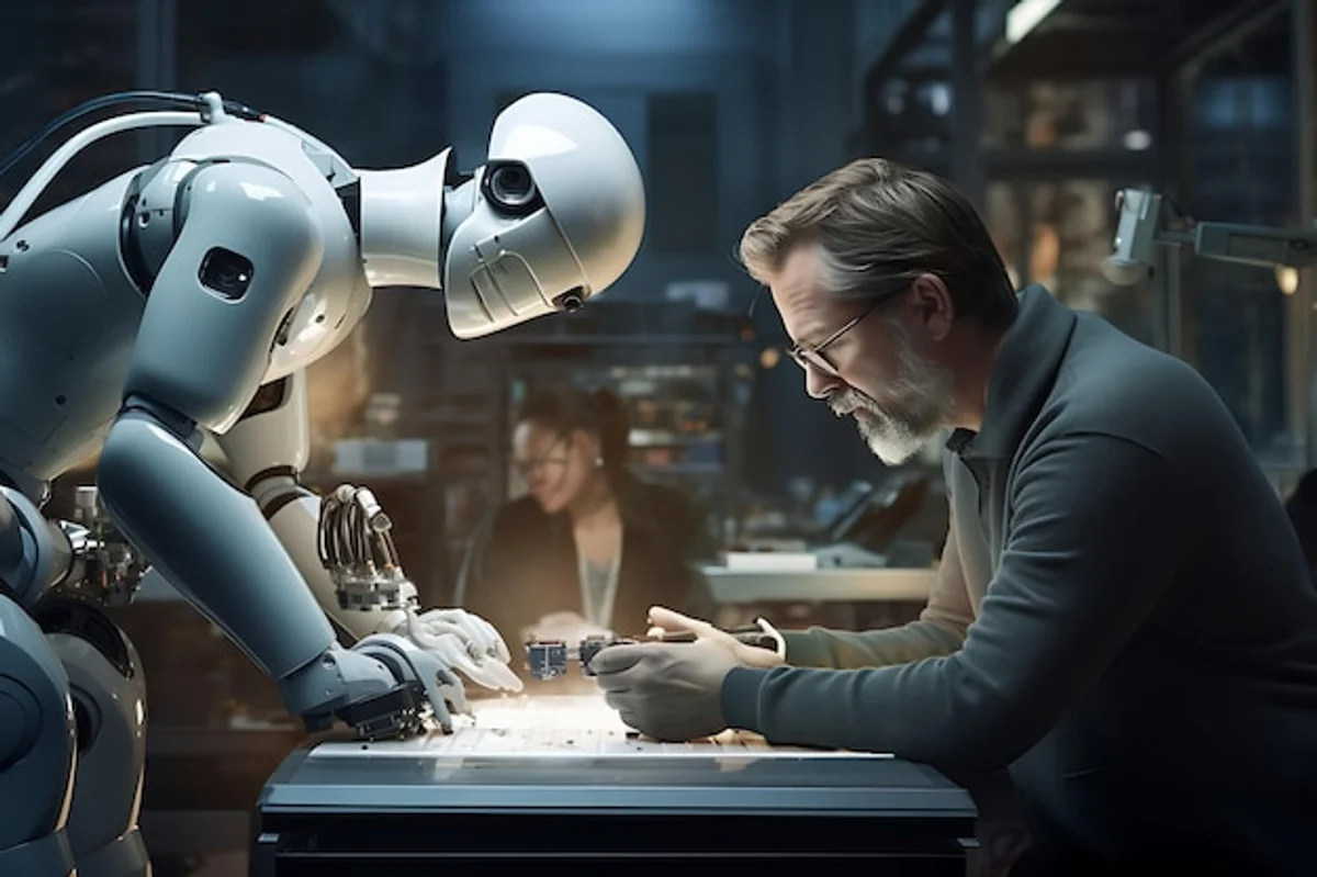 future workplace AI human collaboration photo