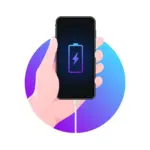 charging smartphone close up battery fast heat