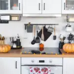 organized autumn kitchen interior