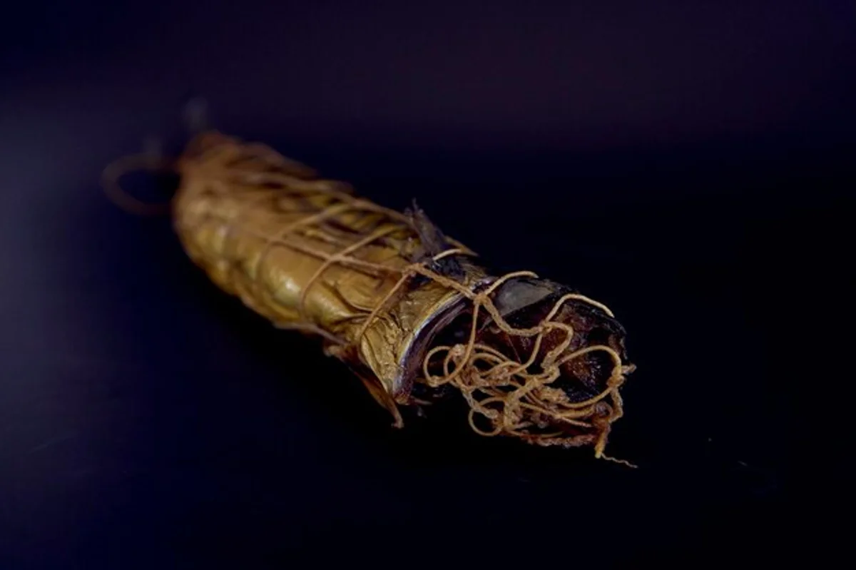 sage smudging smoke mindfulness autumn