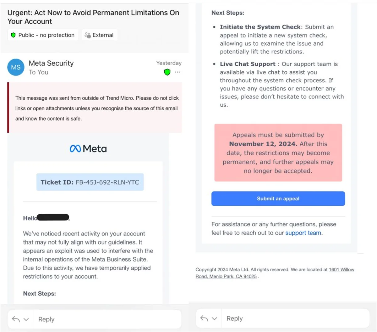 phishing email threat europe czech