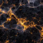 dark matter universe mystery night space