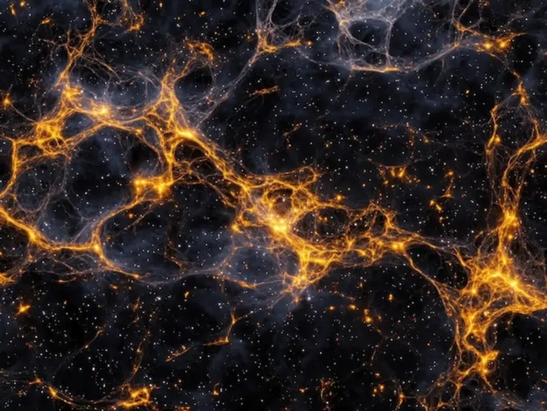 dark matter universe mystery night space