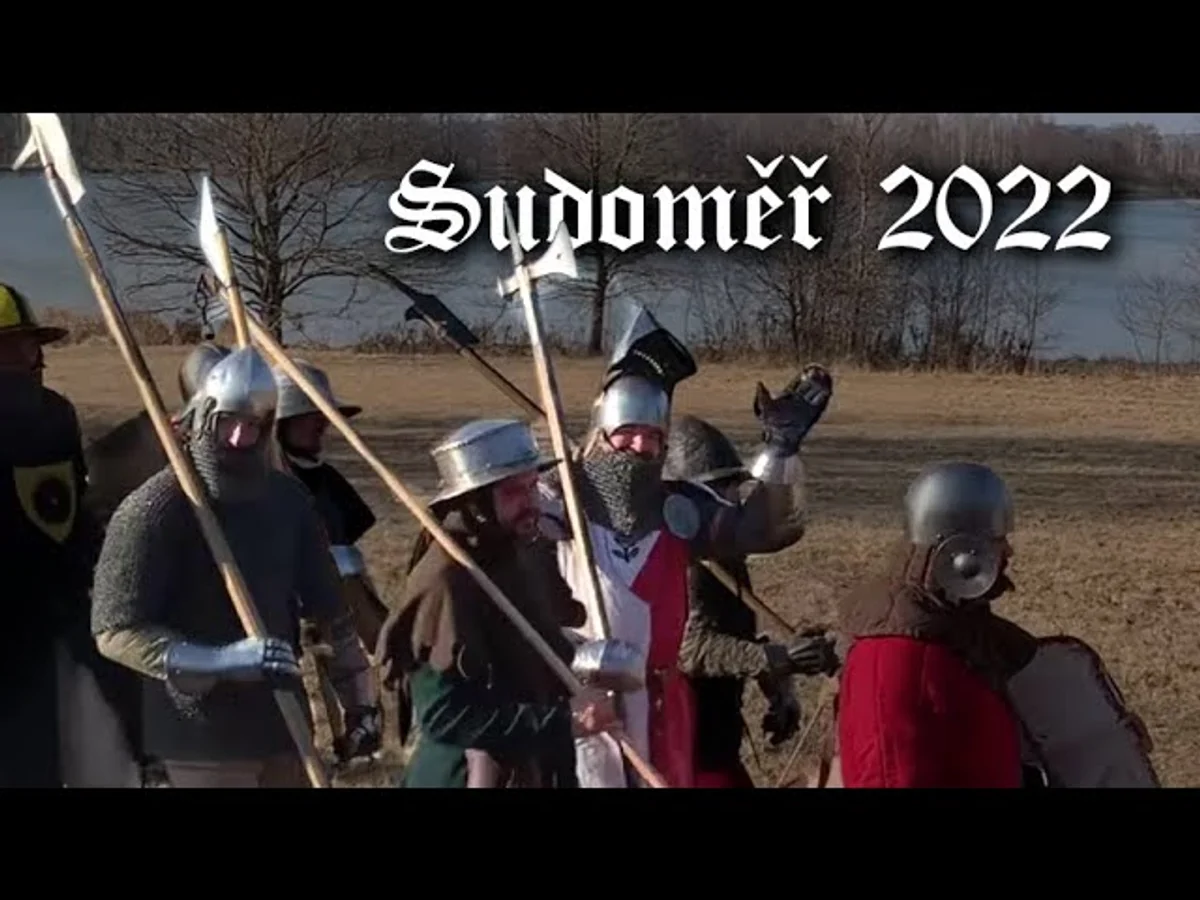 medieval battle in Bohemia reenactment
