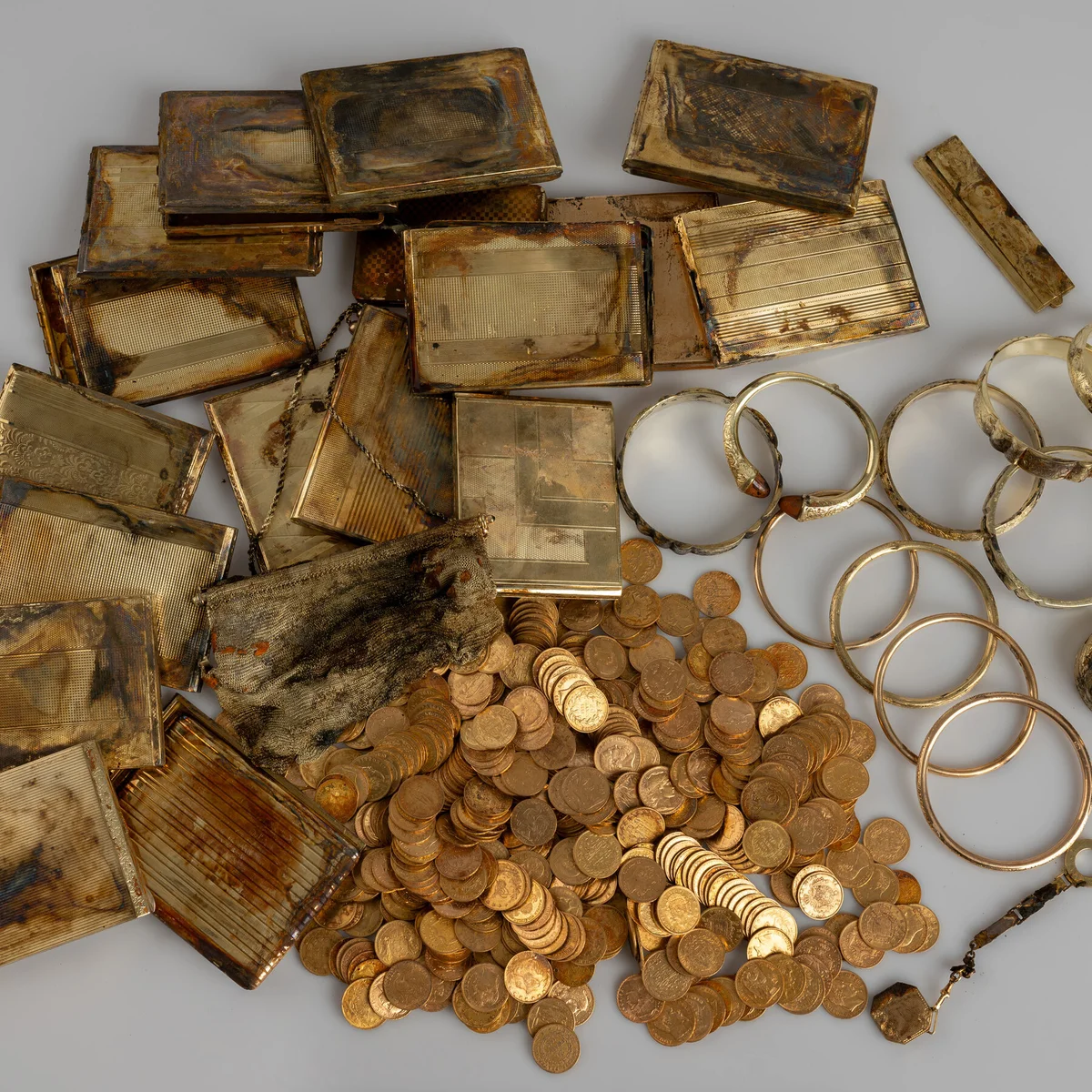 Czech old family photo box history treasure