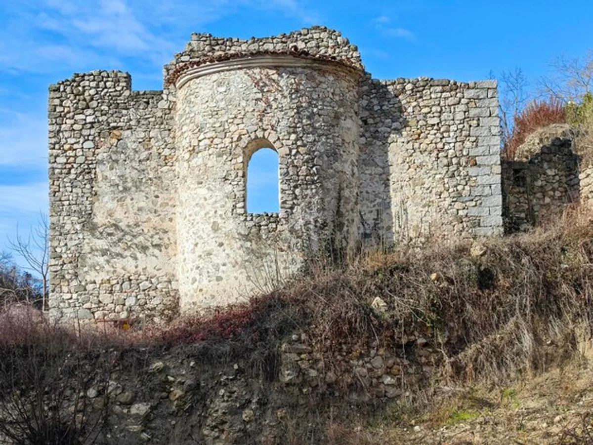 Czech autumn archaeological dig site