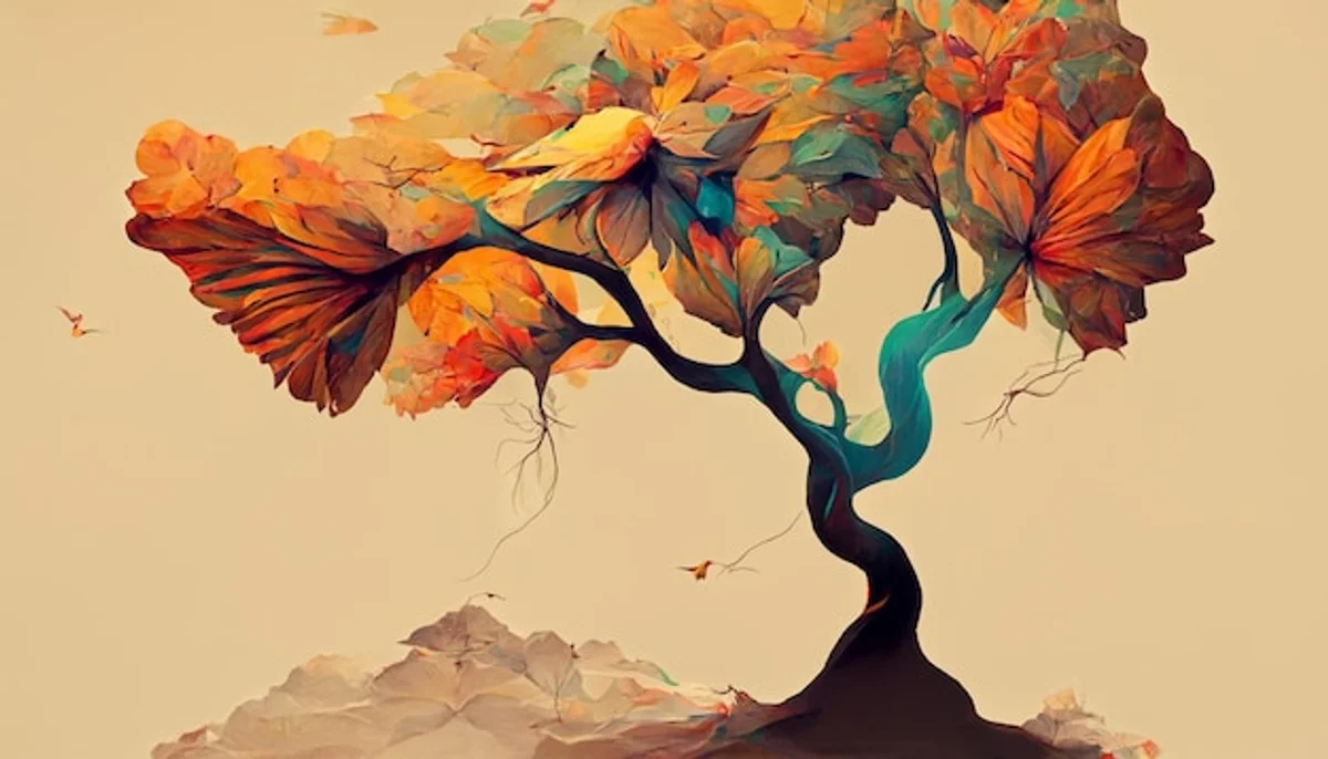 brain autumn mood leaves