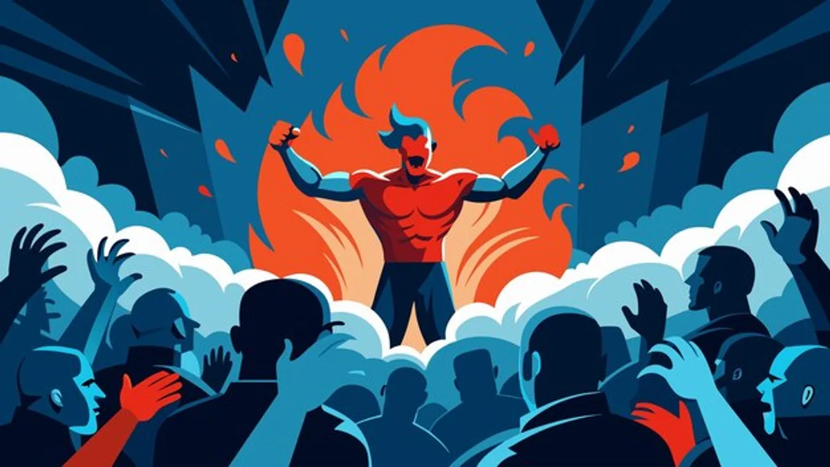 athlete in flow state during competition