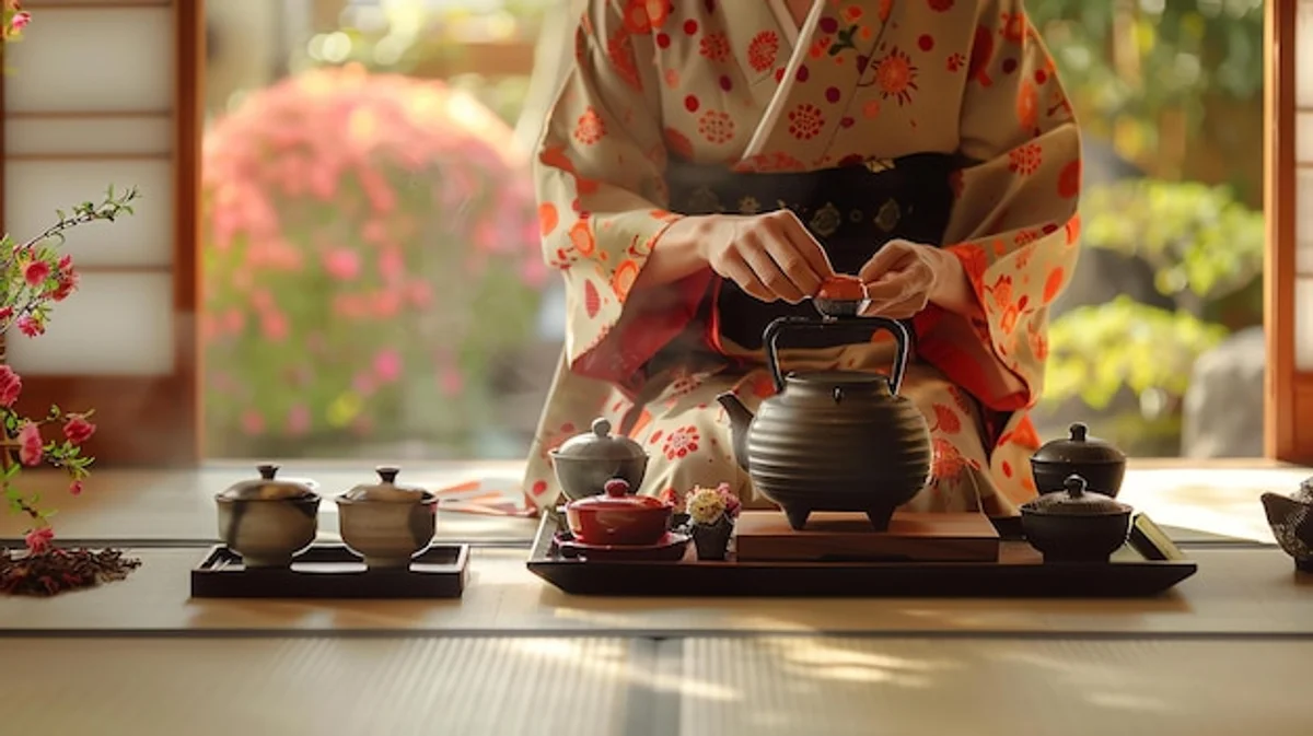 japanese tea ceremony samurai mindful