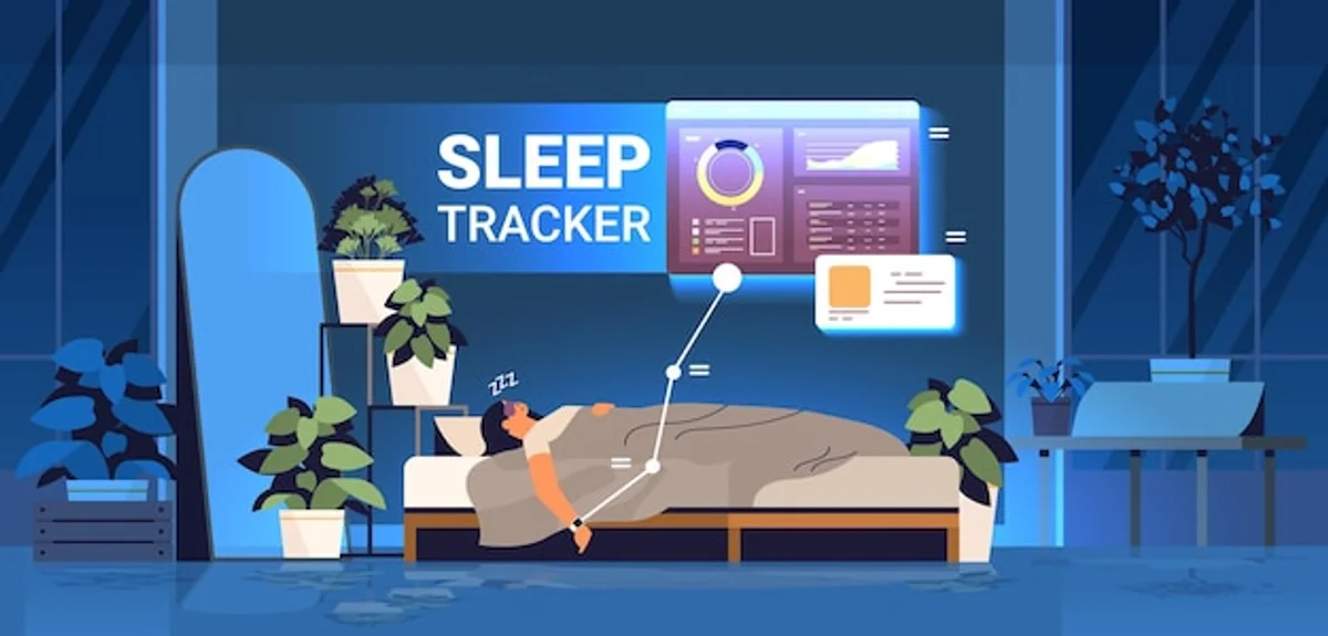 sleep tracking app night stress smartwatch