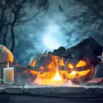 celtic autumn samhain ritual bonfire folklore