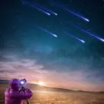 orionid meteor shower czech night skyscape