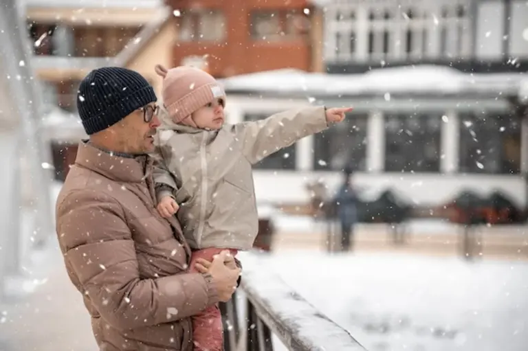 winter friendship czech happiness