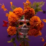 mexican day of the dead celebration at home