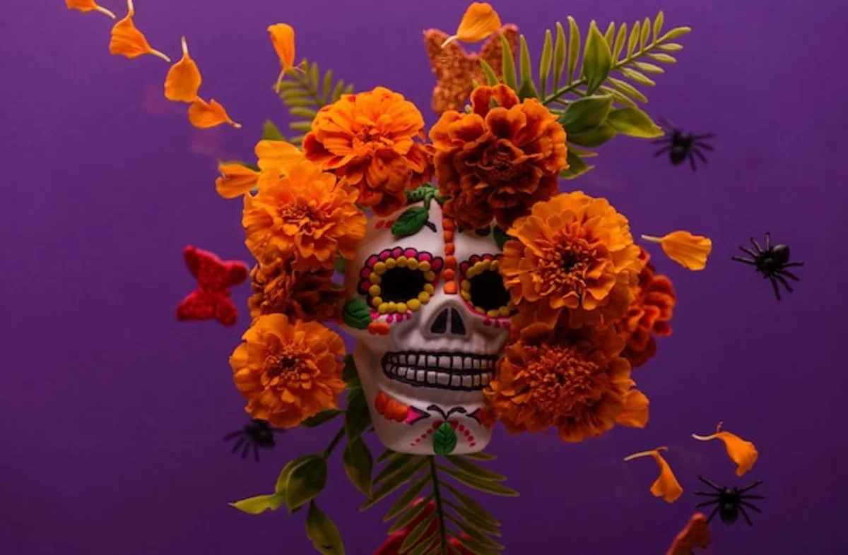 mexican day of the dead celebration at home