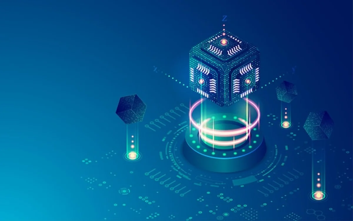 futuristic illustration quantum computing impact