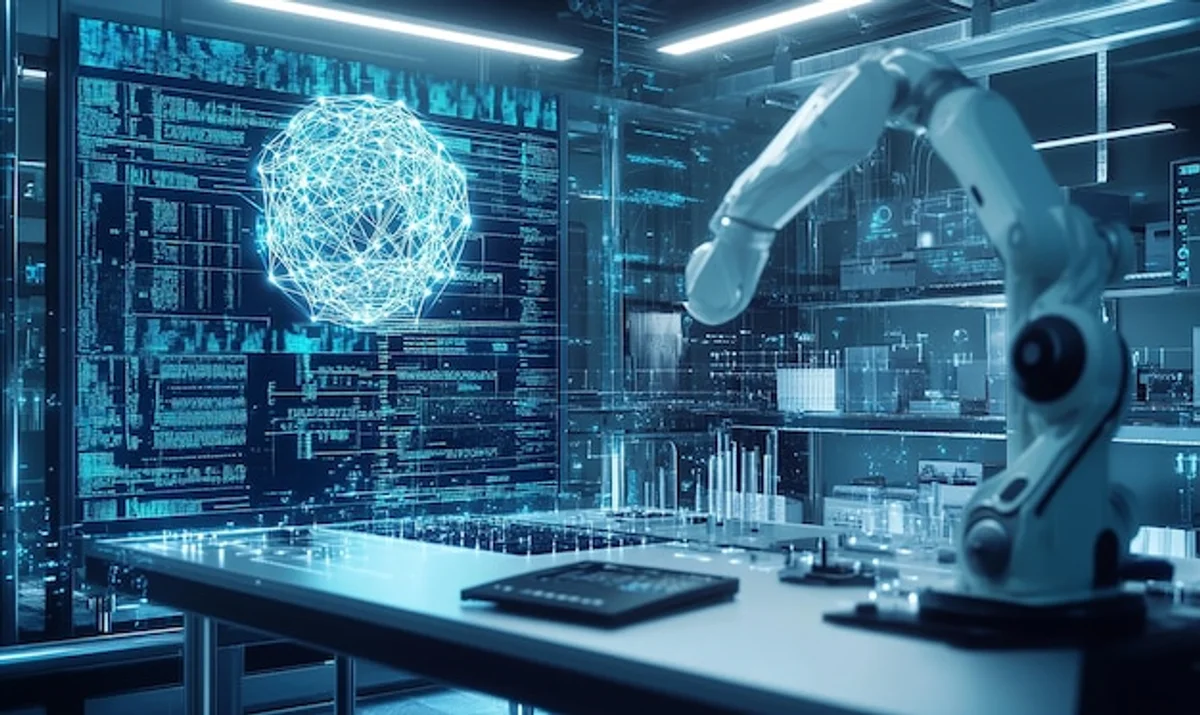 laboratory quantum computer setup physics experiment