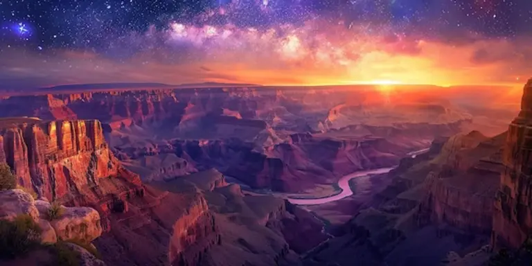 autumn starry sky czech night landscape